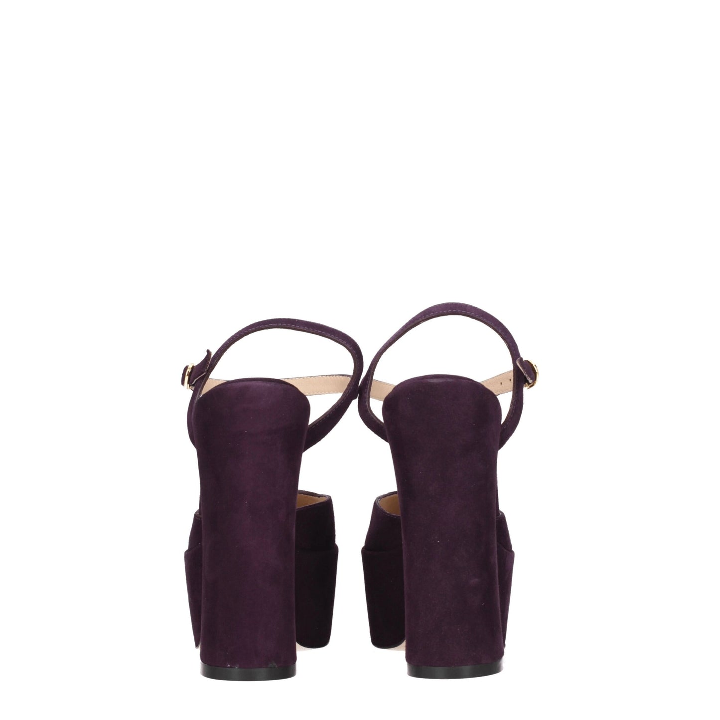 Stuart Weitzman Purple Leather Platforms - from Stuart Weitzman
