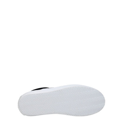 Marcelo Burlon Black Fabric Slip-On Loafers - from Marcelo Burlon
