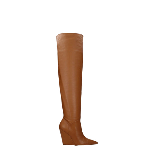 Stuart Weitzman Brown Leather Over The Knee - from Stuart Weitzman