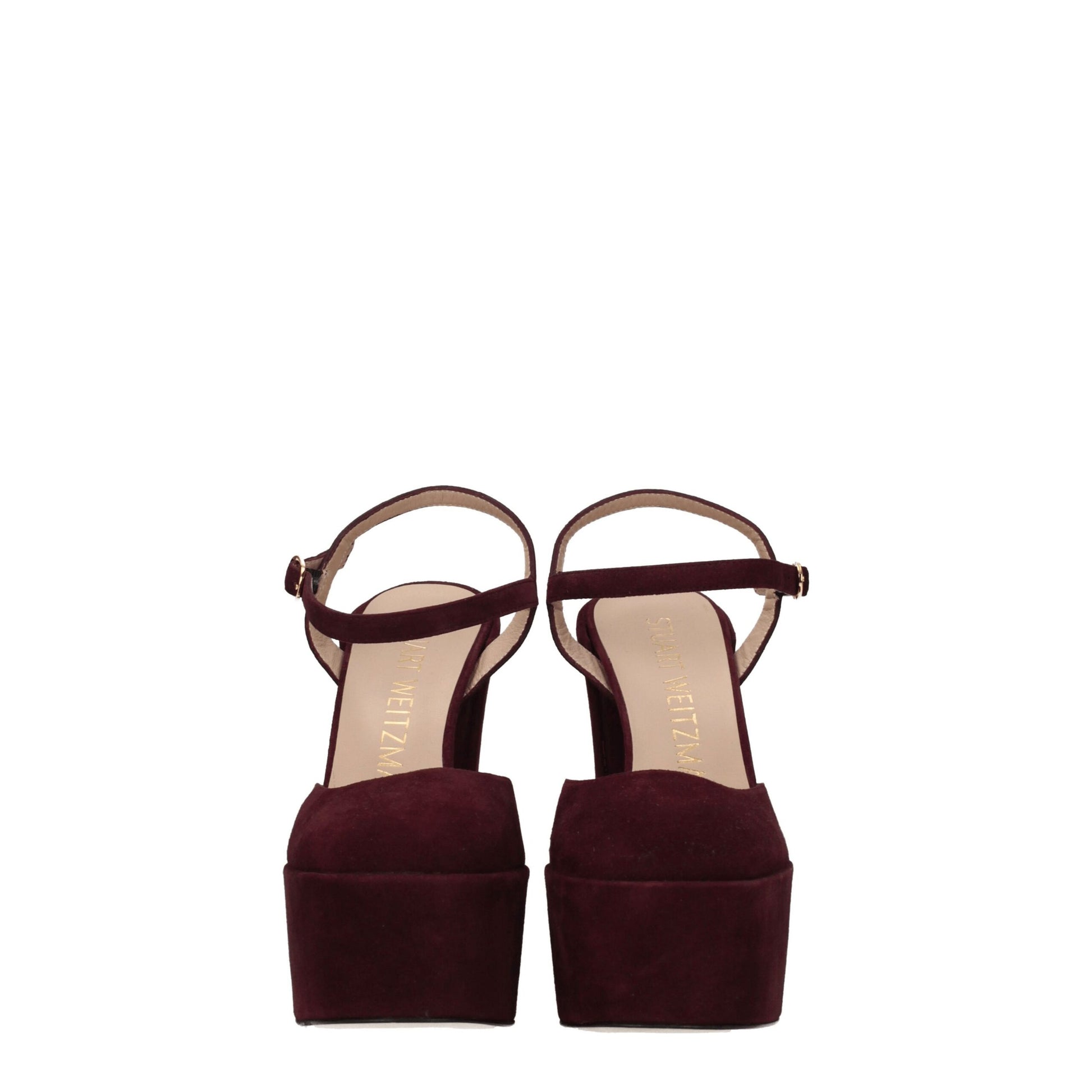 Stuart Weitzman Red Leather Platforms - from Stuart Weitzman