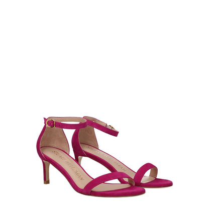 Stuart Weitzman Pink Leather Platforms - from Stuart Weitzman