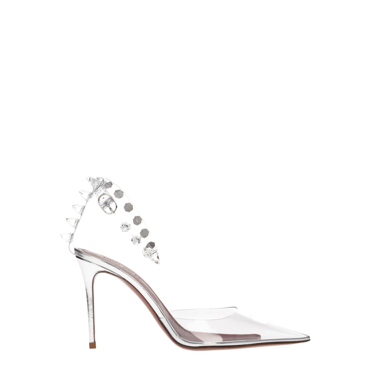 Amina Muaddi Transparent Pvc High Heel Pumps - from Amina Muaddi
