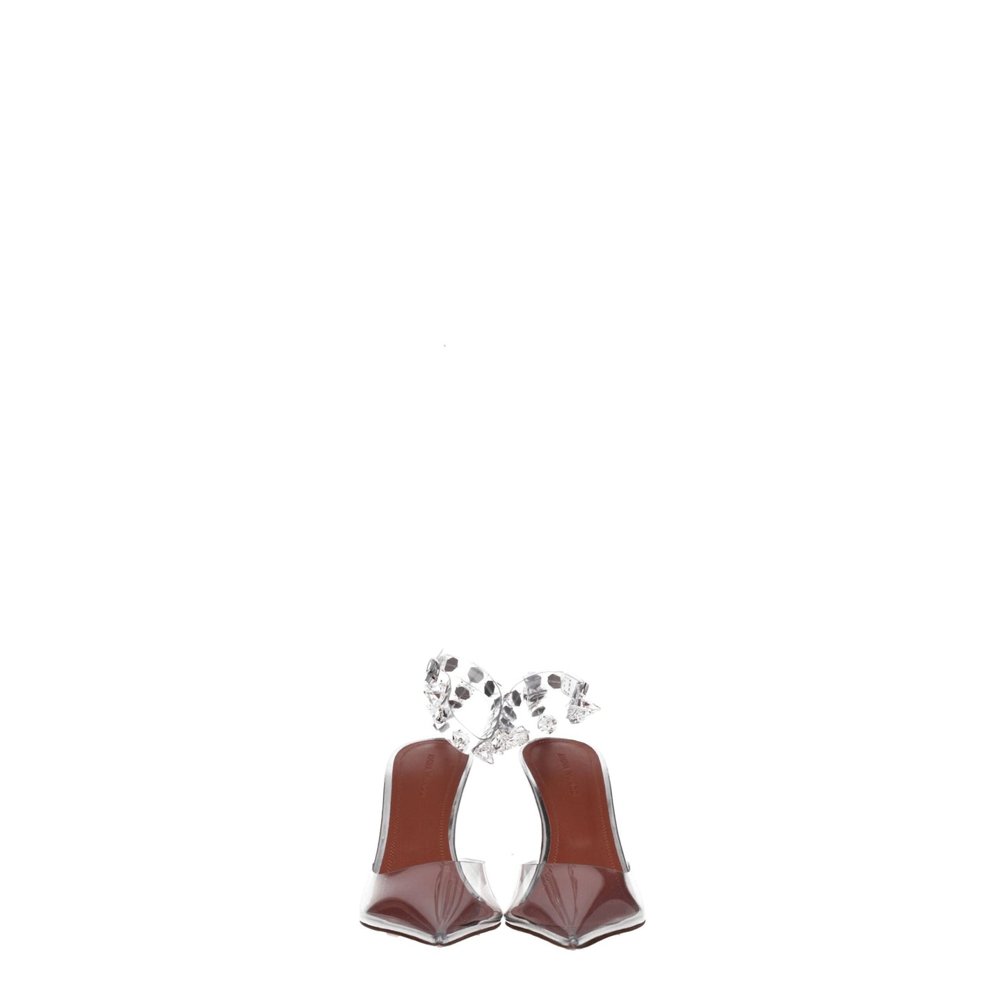 Amina Muaddi Transparent Pvc High Heel Pumps - from Amina Muaddi
