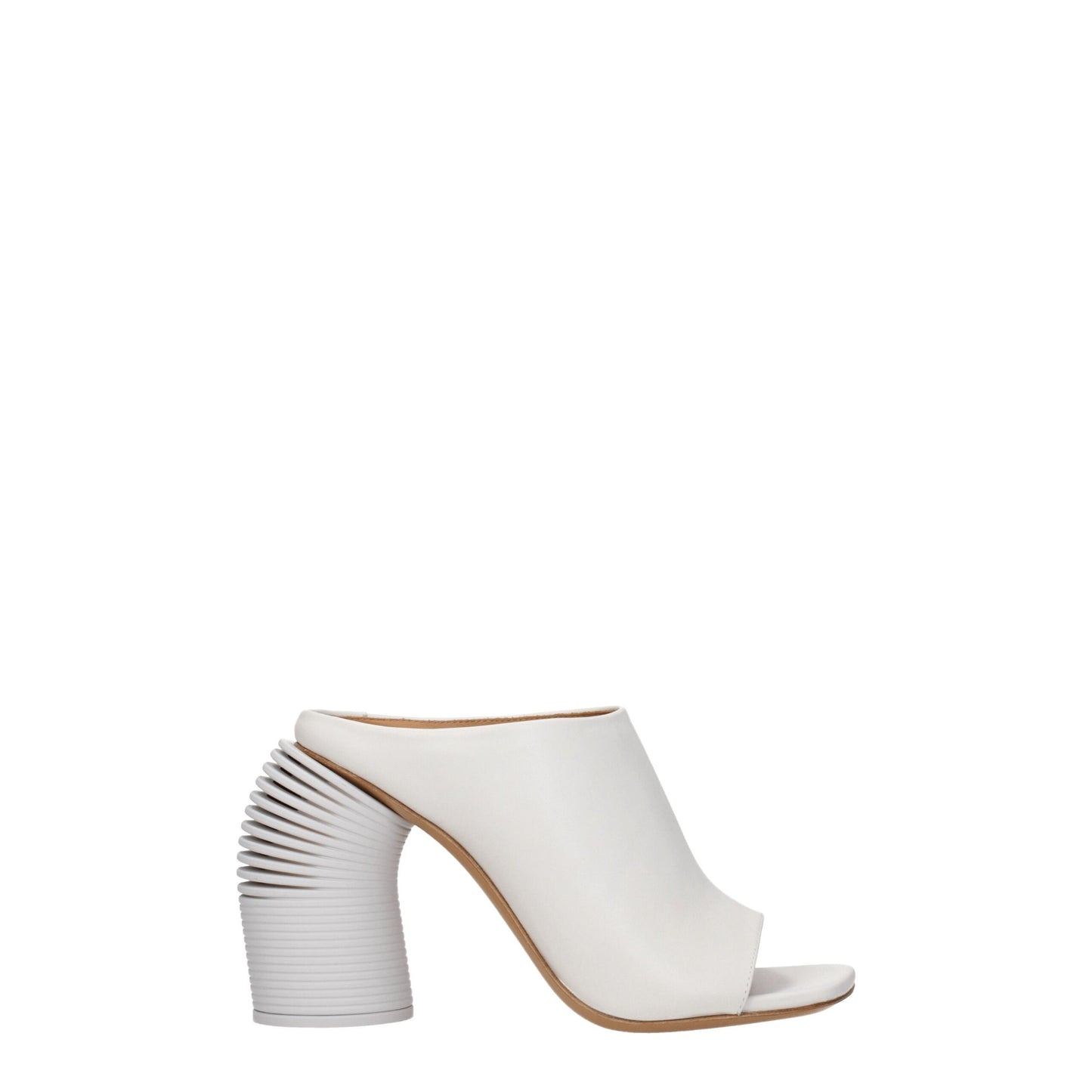 Off-White White Leather Platforms - from Off-White