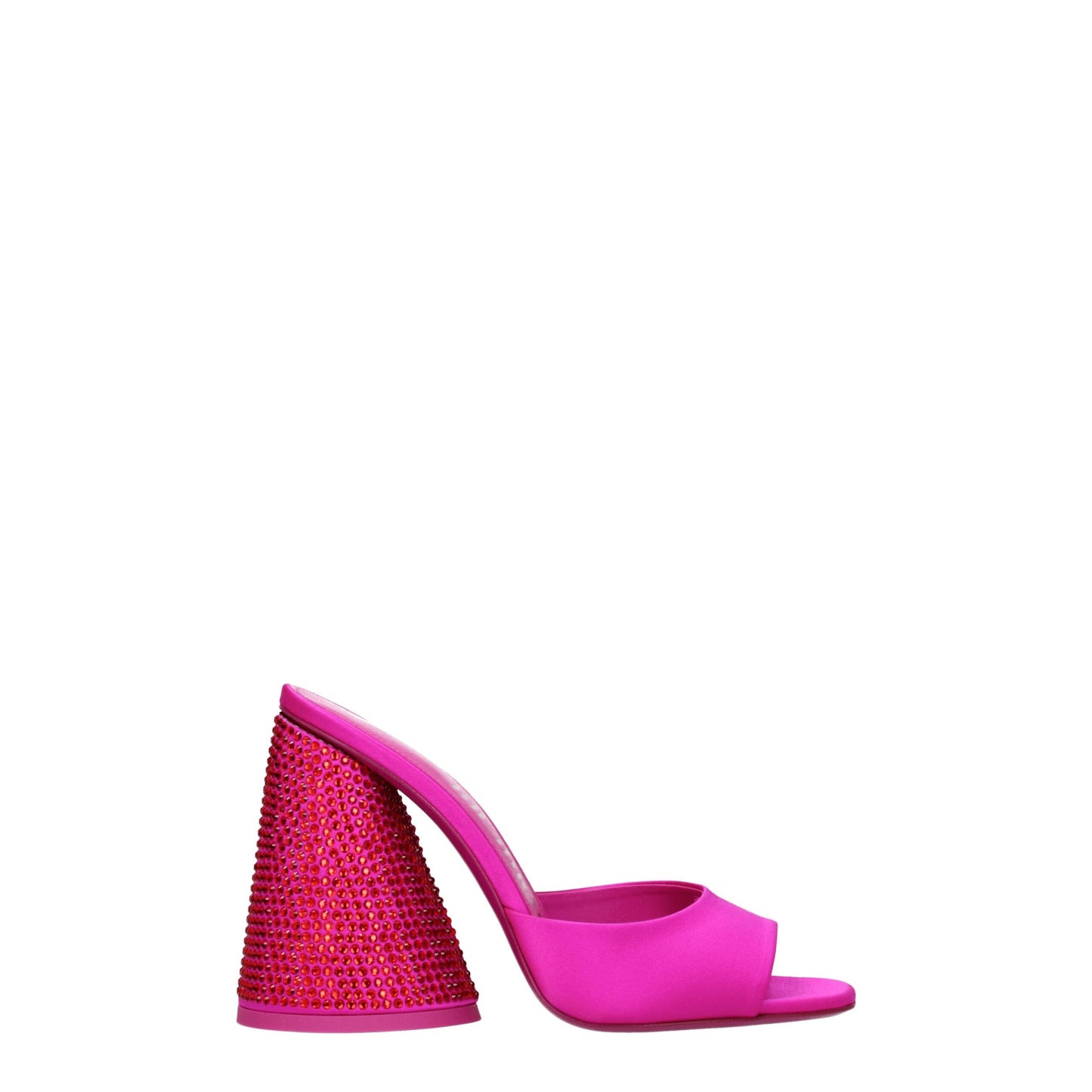 The Attico Pink Satin Platforms - from The Attico