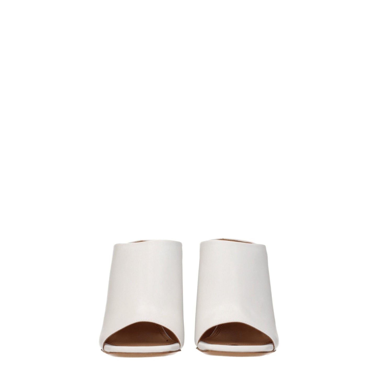 Off-White White Leather Platforms - from Off-White