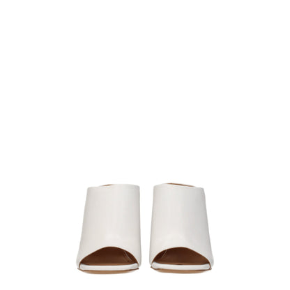 Off-White White Leather Platforms - from Off-White