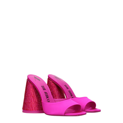 The Attico Pink Satin Platforms - from The Attico