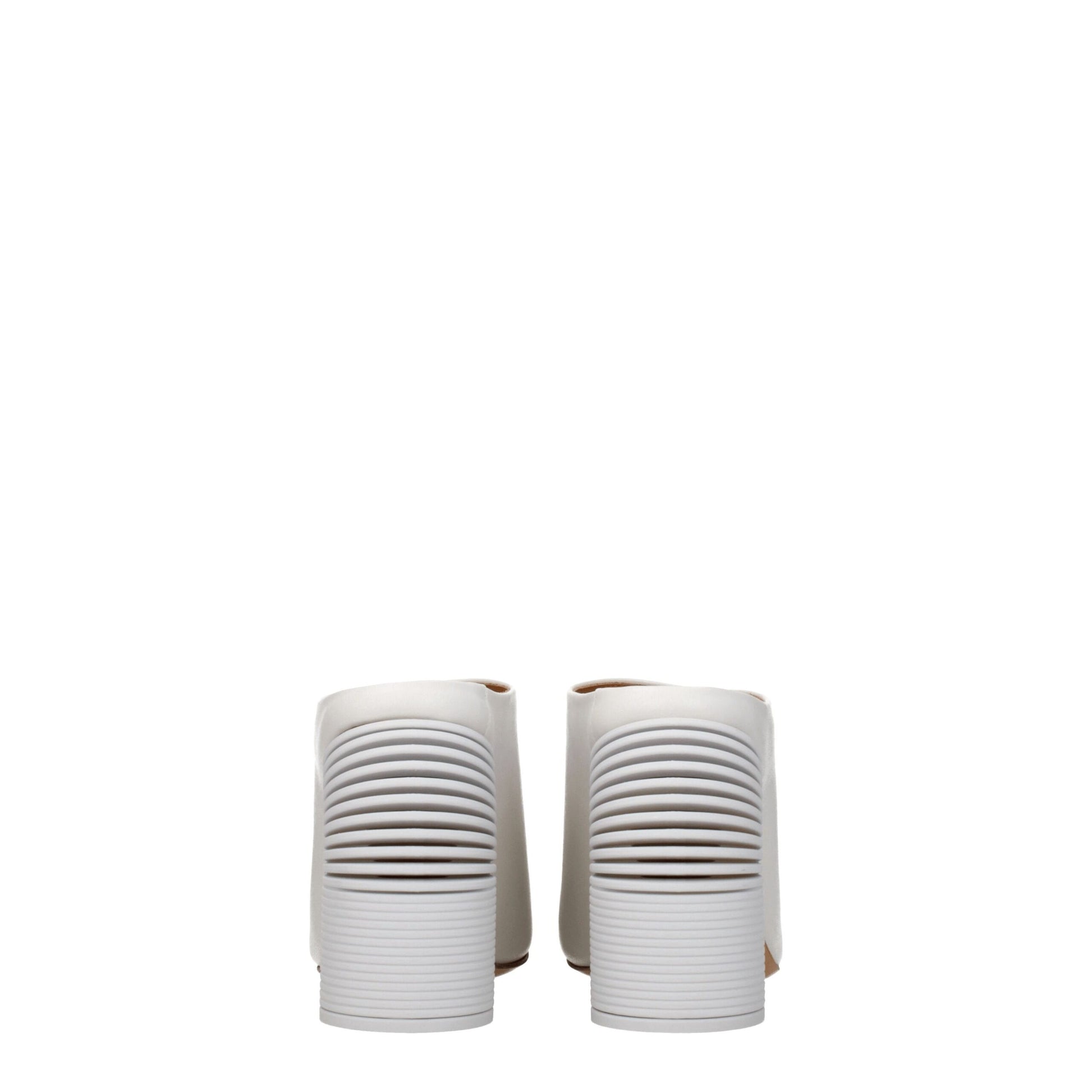 Off-White White Leather Platforms - from Off-White