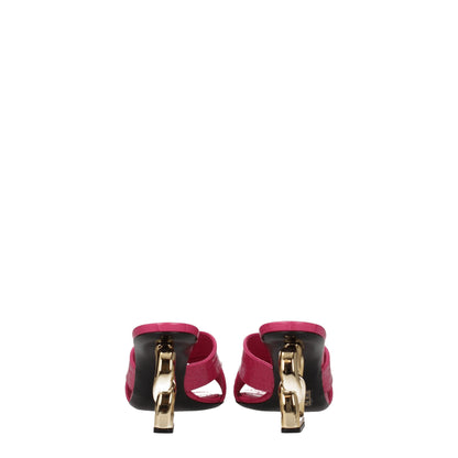Dolce & Gabbana Pink Leather Platforms - from Dolce & Gabbana