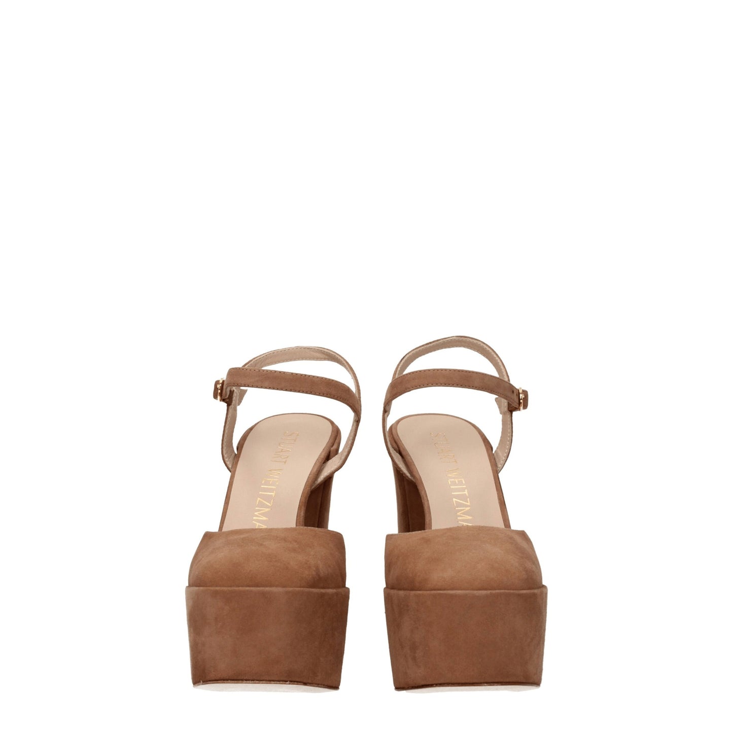 Stuart Weitzman Beige Leather Platforms - from Stuart Weitzman