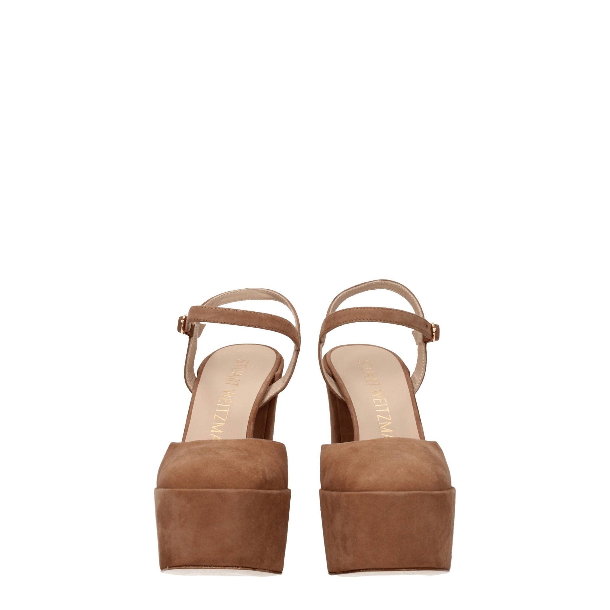 Stuart Weitzman Beige Leather Platforms - from Stuart Weitzman