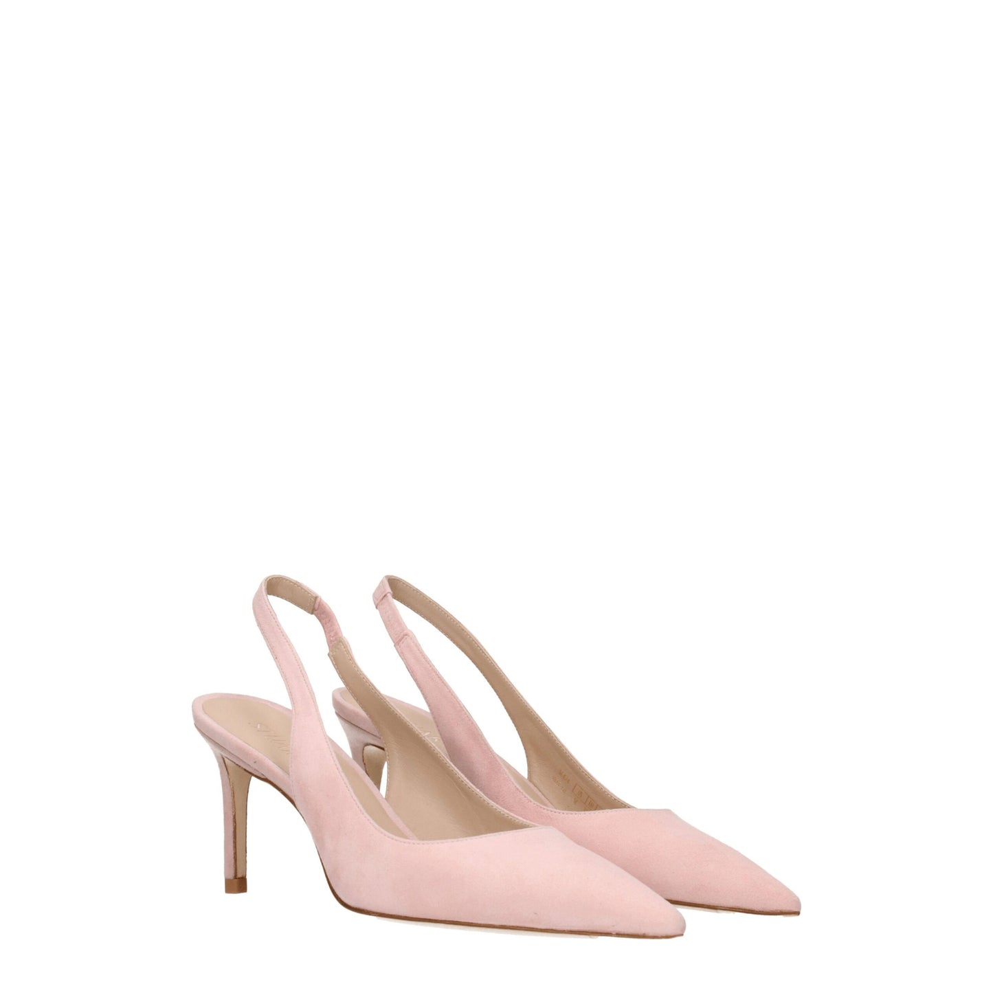 Stuart Weitzman Pink Leather Mid Heel Pumps - from Stuart Weitzman
