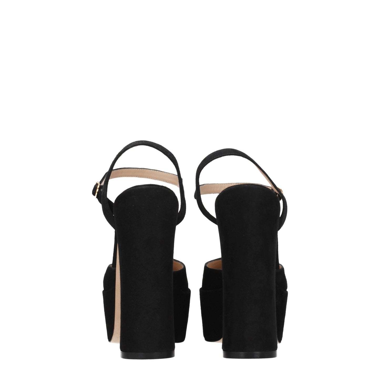 Stuart Weitzman Black Leather Platforms - from Stuart Weitzman