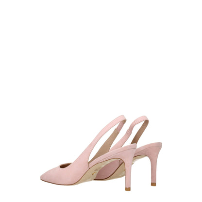 Stuart Weitzman Pink Leather Mid Heel Pumps - from Stuart Weitzman
