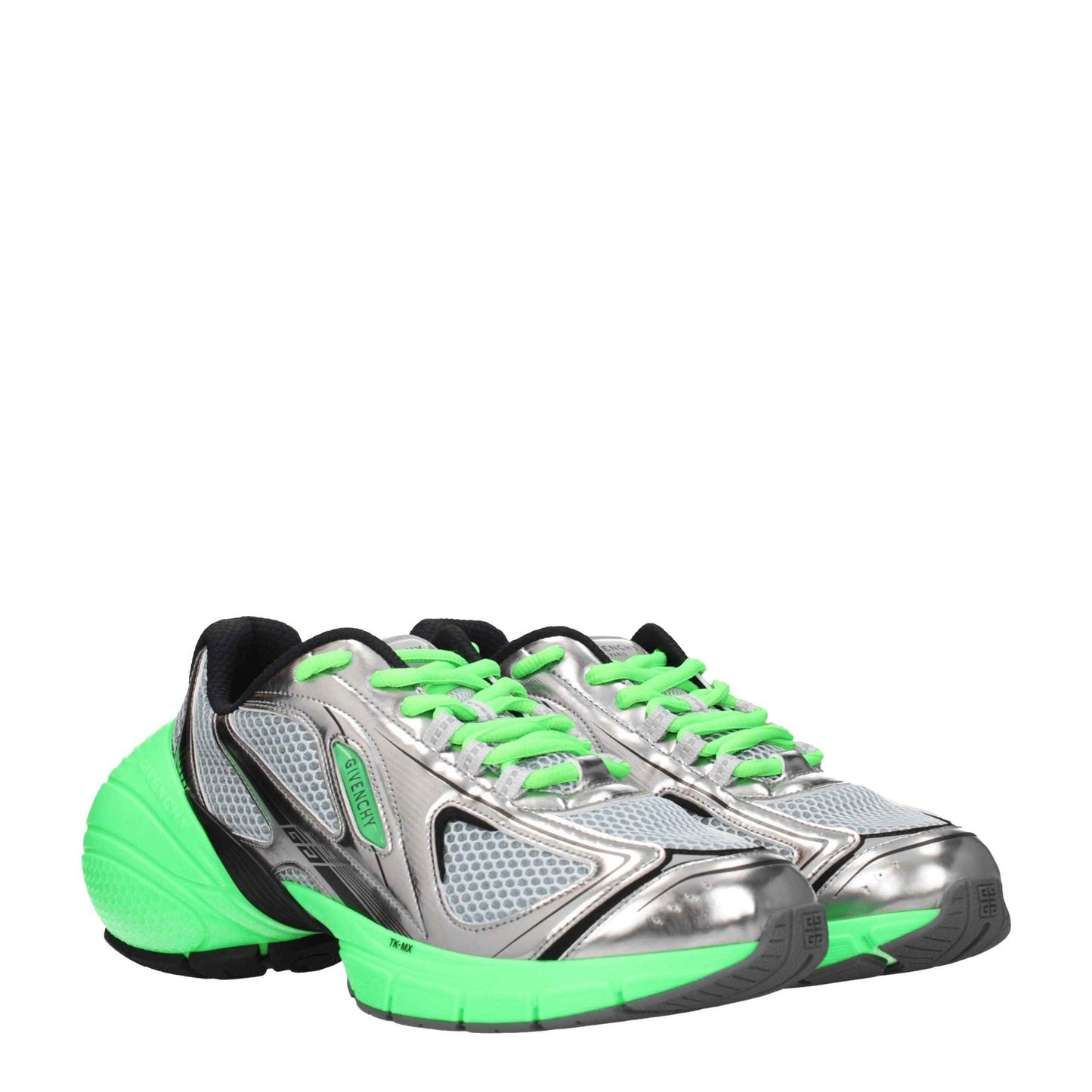 Givenchy Gray Fabric Athletic Sneakers by Givenchy