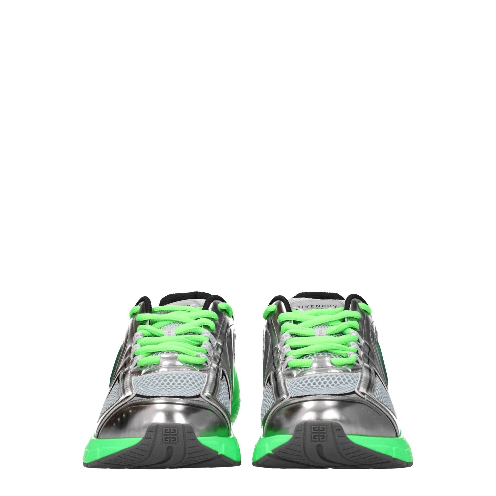 Givenchy Gray Fabric Athletic Sneakers by Givenchy