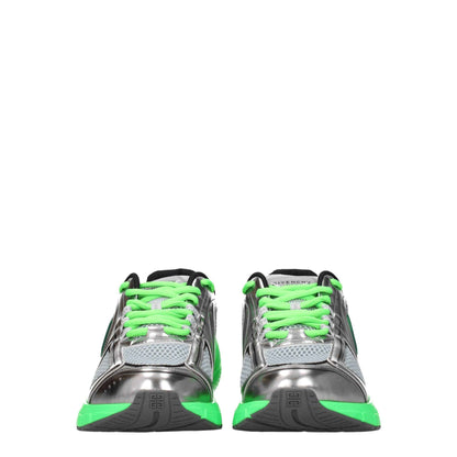 Givenchy Gray Fabric Athletic Sneakers by Givenchy