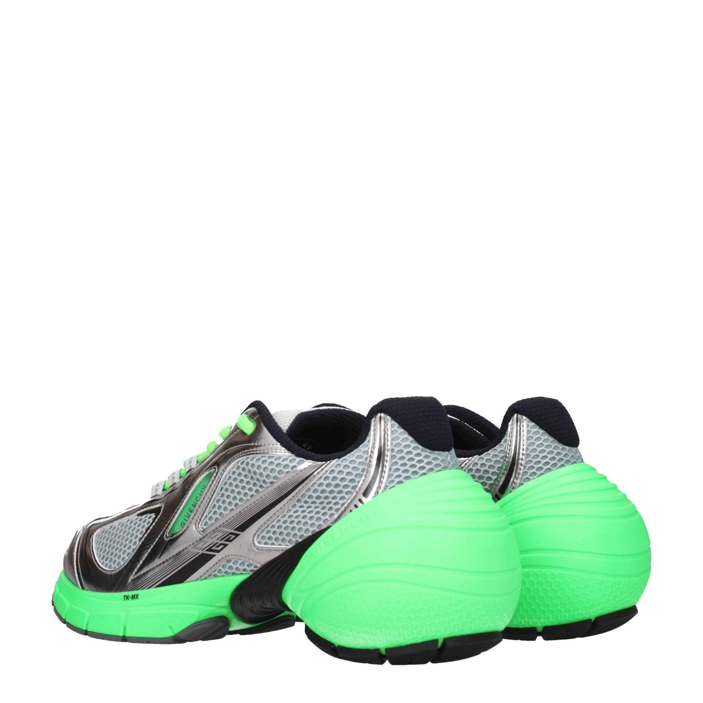 Givenchy Gray Fabric Athletic Sneakers by Givenchy