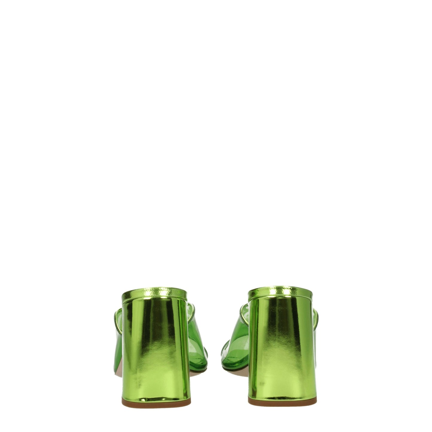 Miu Miu Green Plexiglass Platforms - from Miu Miu