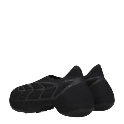 Givenchy Black Fabric Slip-On Loafers - from Givenchy