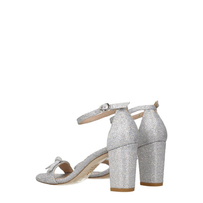 Stuart Weitzman Gray Fabric Platforms by Stuart Weitzman