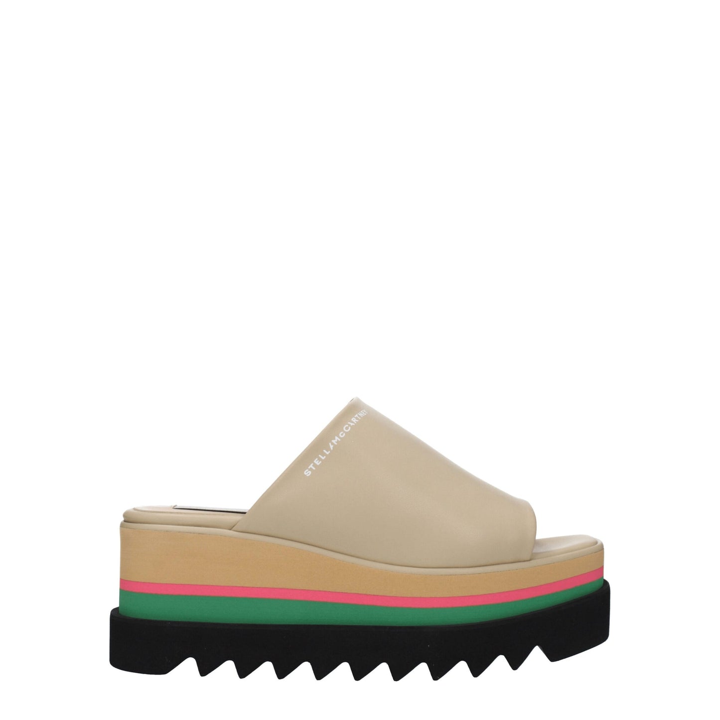 Stella McCartney Beige Leather Slippers Sandals - from Stella McCartney