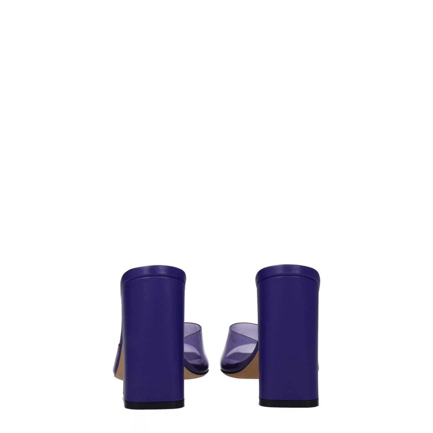 Paris Texas Purple PVC Platforms