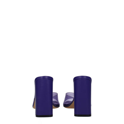 Paris Texas Purple PVC Platforms