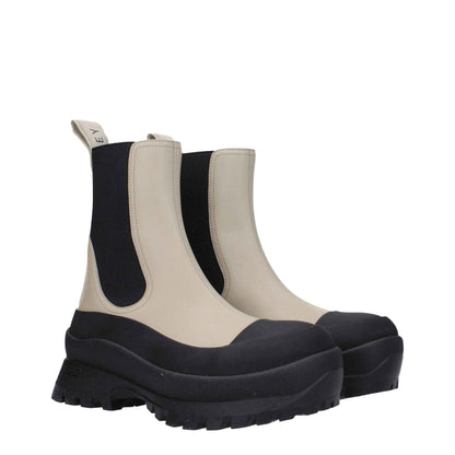 Stella McCartney Enkellaarsjes Eco Leer Zwart 5,5 cm