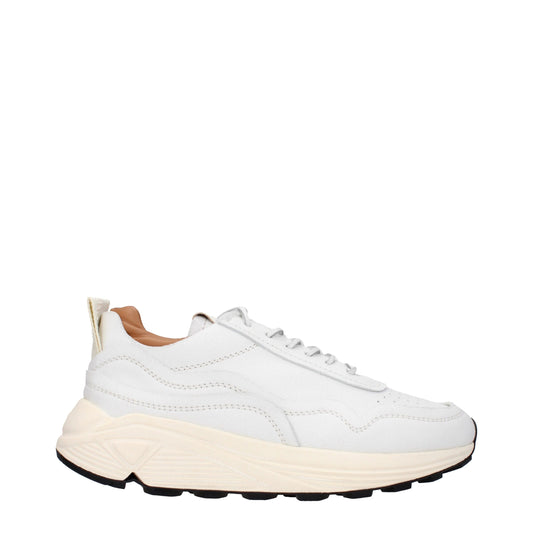 Buttero Wit Leren Chunky Sneakers Vintage Luxe Exclusief