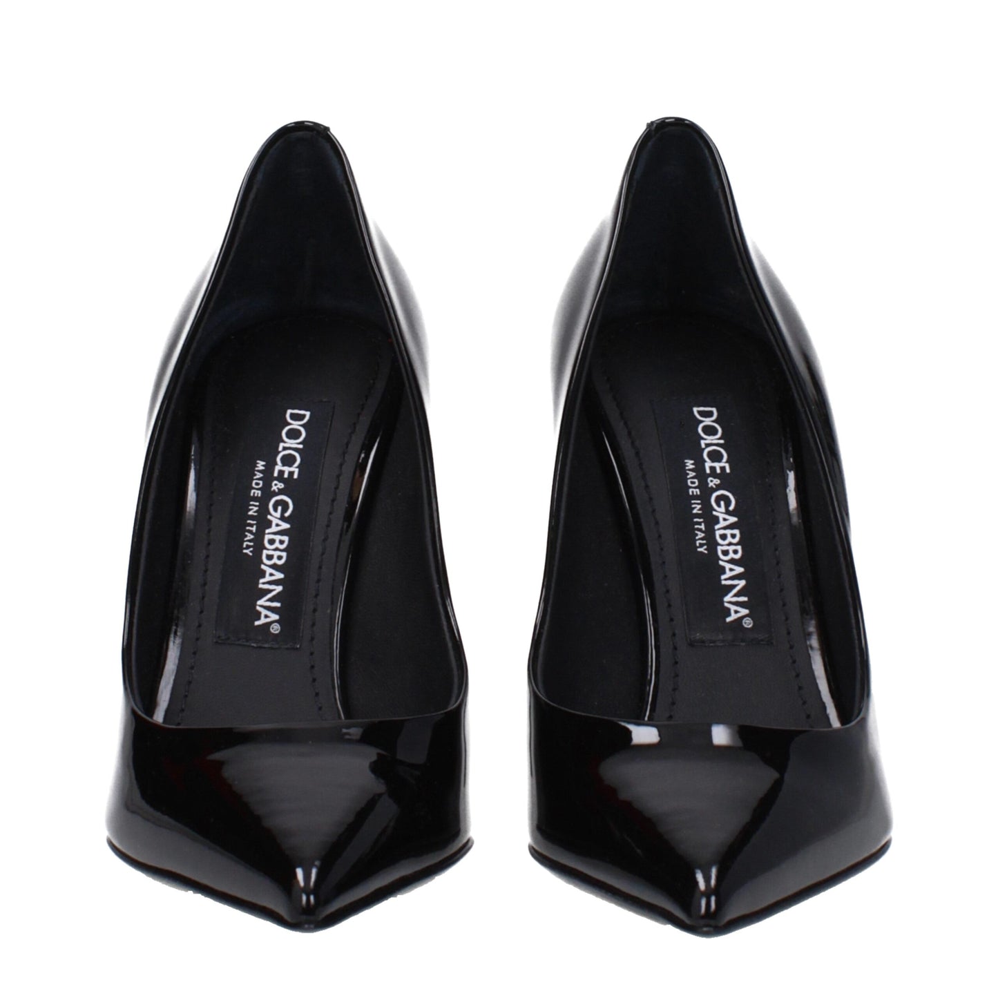 Dolce &amp; Gabbana Black Leather Broch
