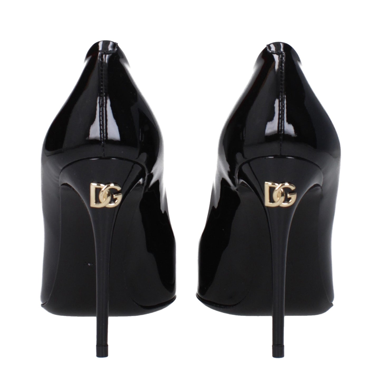Dolce &amp; Gabbana Black Leather Broch