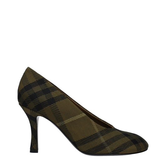 Burberry Green Fabric Brooch