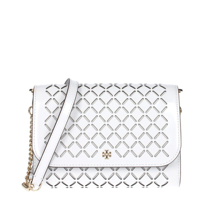 Tory Burch White Leather Clutch Bags