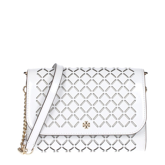 Tory Burch White Leather Clutch Bags