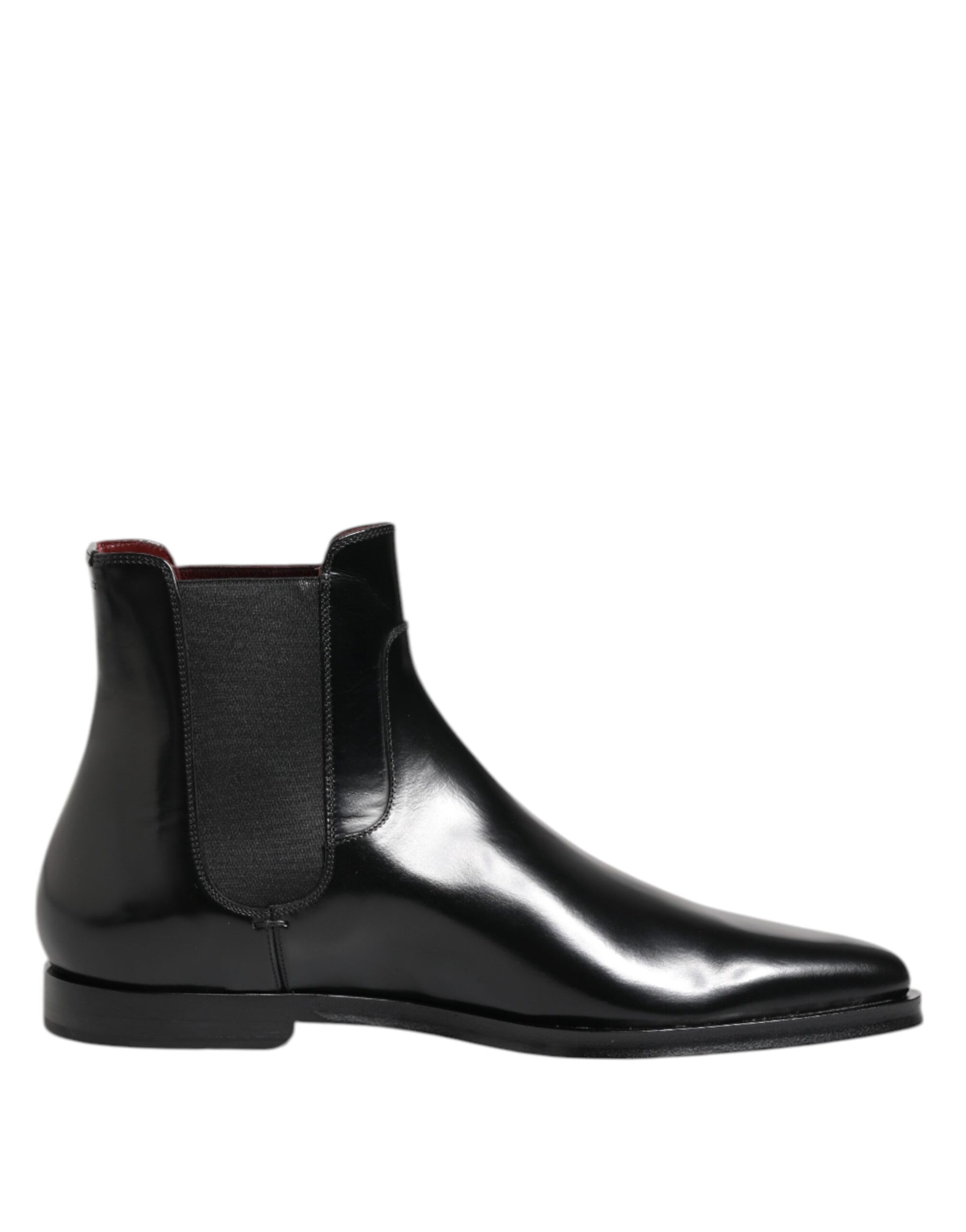 Dolce & Gabbana Black Leather MILLENIALS Mid Calf Boots Shoes by Dolce & Gabbana