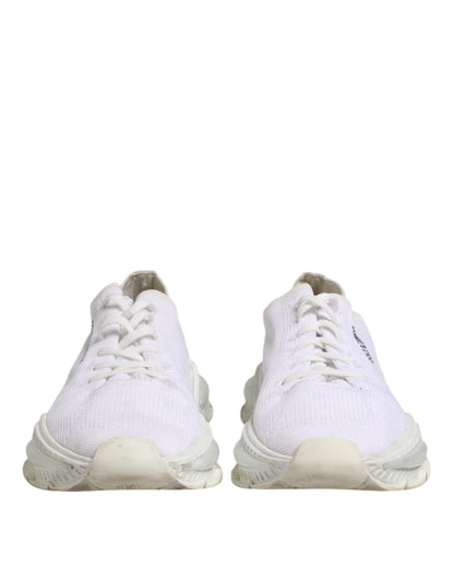 Dolce &amp; Gabbana White Airmaster Low Top Men Sneakers Shoes