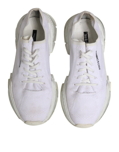 Dolce &amp; Gabbana White Airmaster Low Top Men Sneakers Shoes