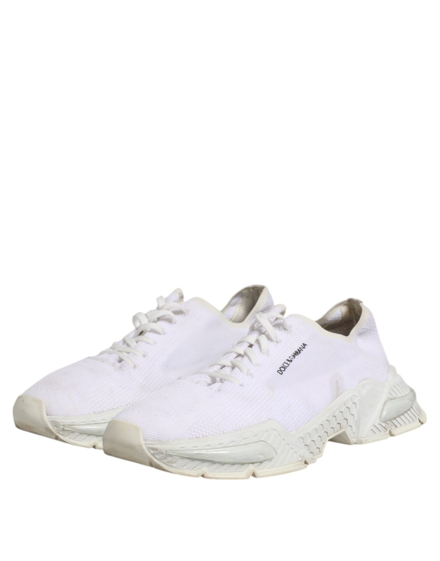 Dolce &amp; Gabbana White Airmaster Low Top Men Sneakers Shoes