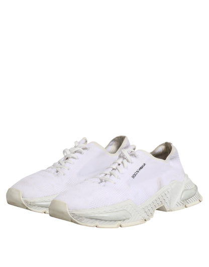 Dolce &amp; Gabbana White Airmaster Low Top Men Sneakers Shoes