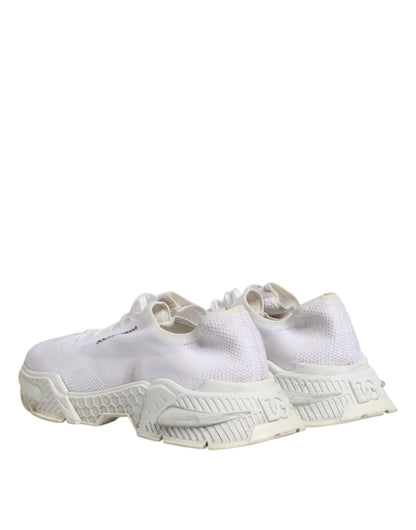 Dolce &amp; Gabbana White Airmaster Low Top Men Sneakers Shoes