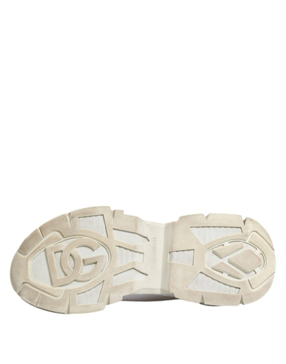 Dolce &amp; Gabbana White Airmaster Low Top Men Sneakers Shoes