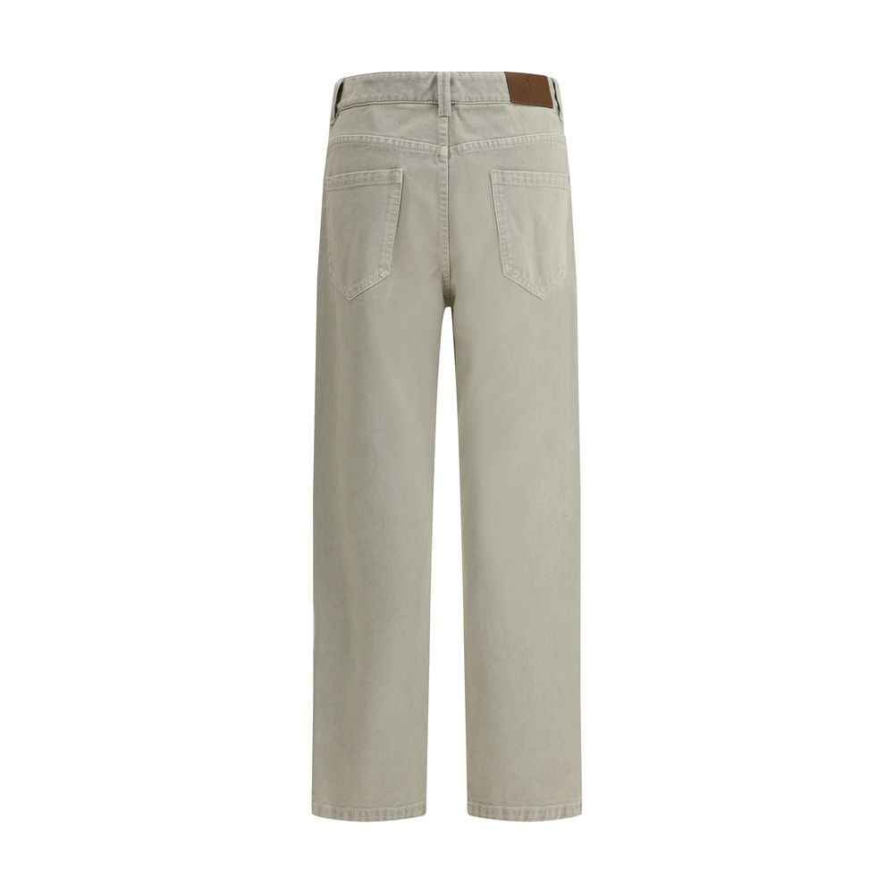 Brunello Cucinelli Straight Dyed Jeans