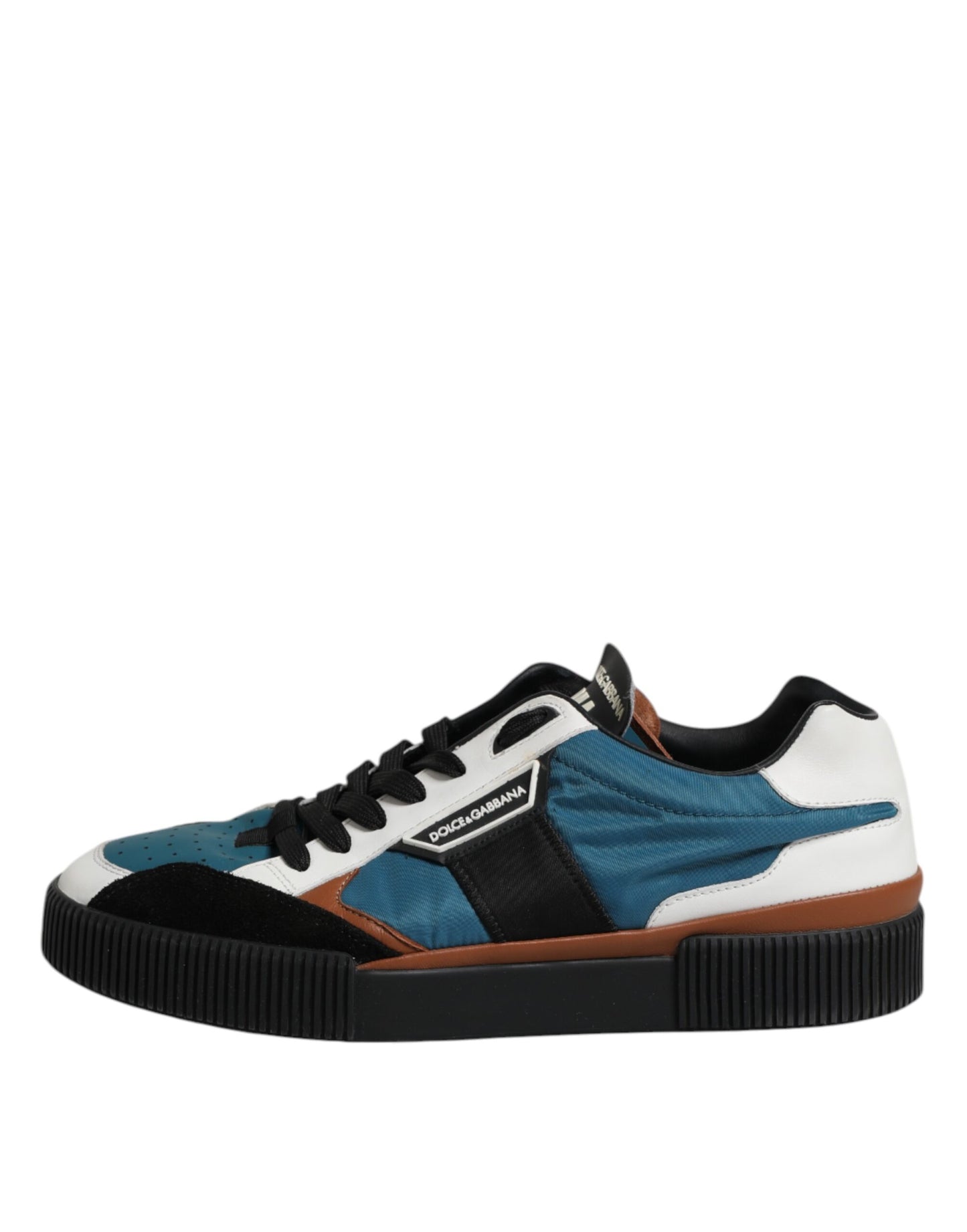 Dolce &amp; Gabbana Multicolor Lace Up Low Top Sneakers Shoes