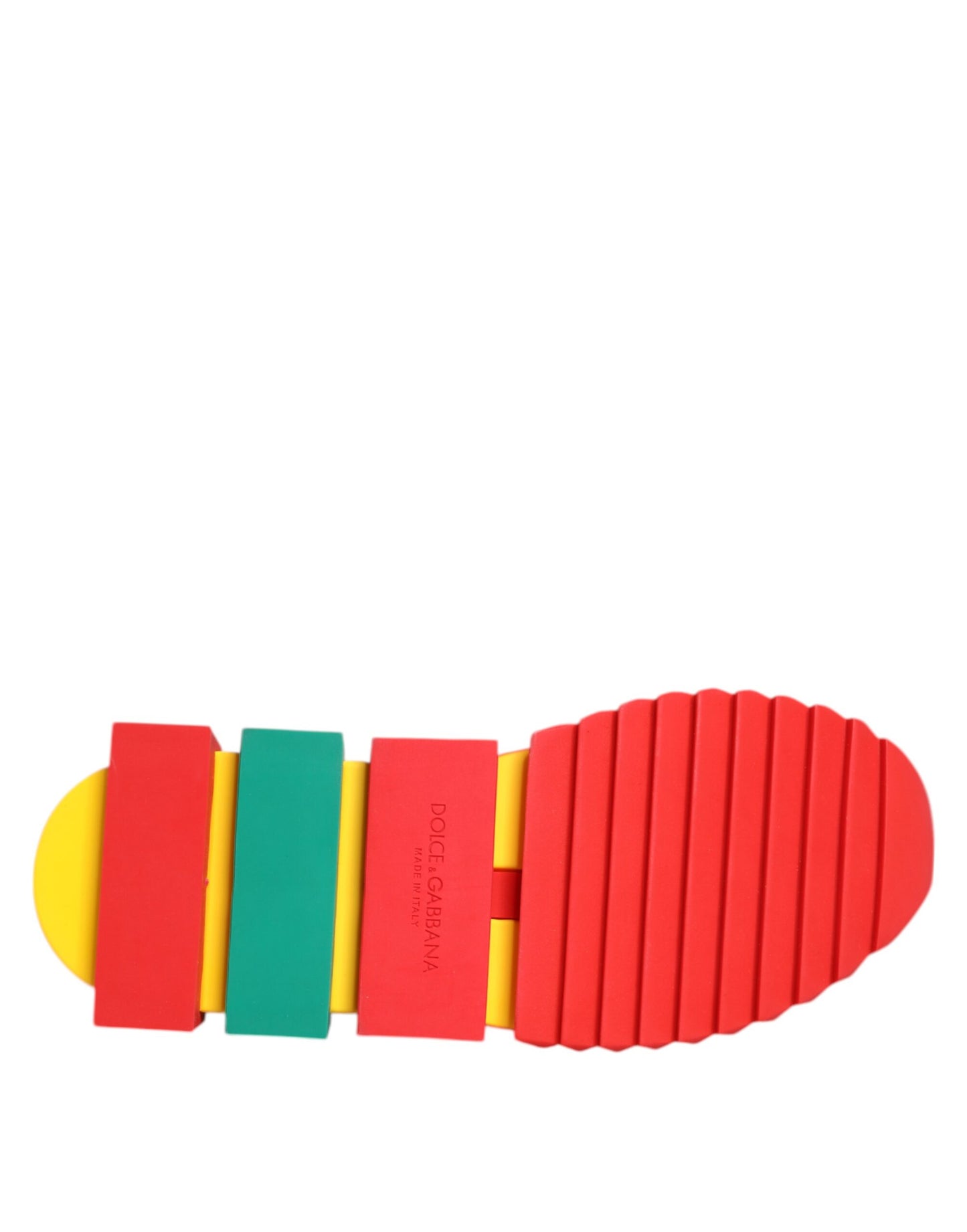 Dolce &amp; Gabbana Multicolor Low Top SORRENTO Men Sneakers Shoes