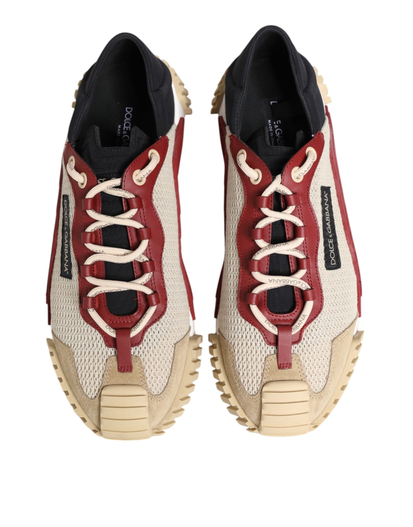 Dolce & Gabbana Multicolor Low Top NS1 Men Sneakers Shoes by Dolce & Gabbana