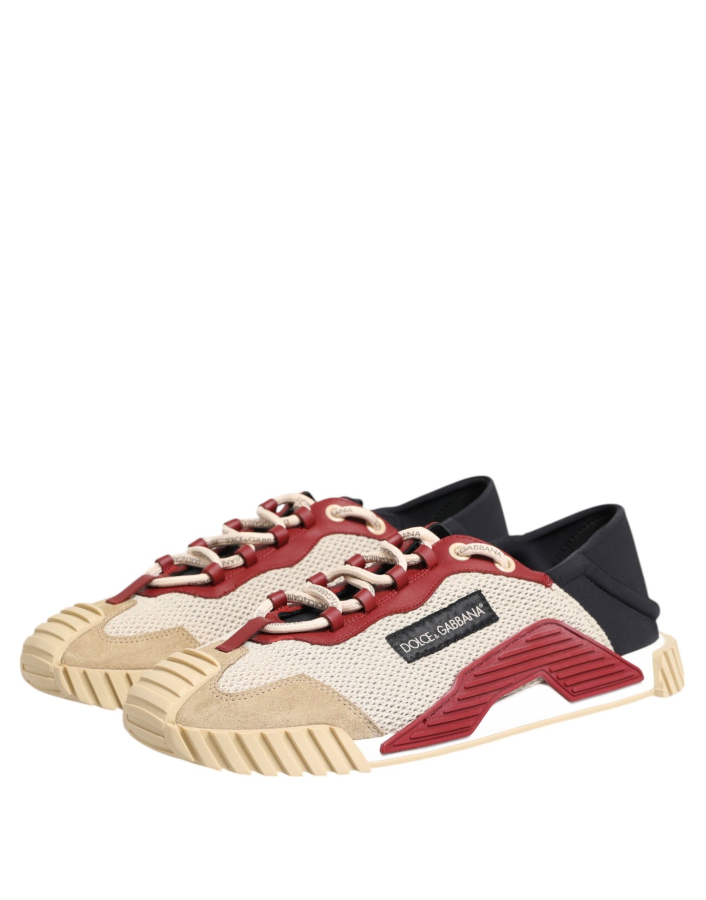 Dolce & Gabbana Multicolor Low Top NS1 Men Sneakers Shoes by Dolce & Gabbana