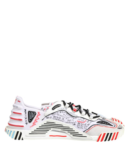 Dolce &amp; Gabbana Multicolor Low Top NS1 Men Sneakers Shoes