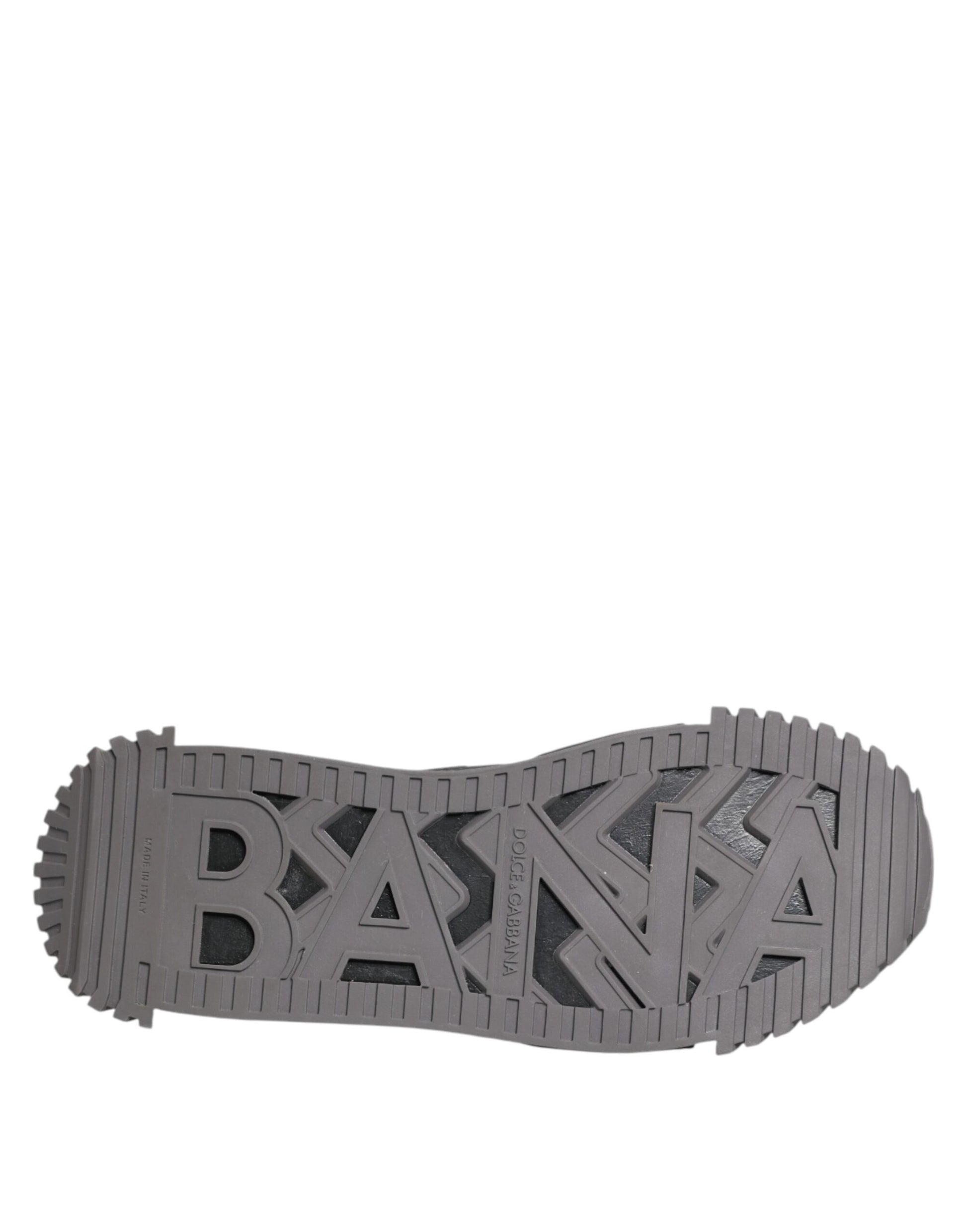 Dolce & Gabbana Multicolor Lace Up Low Top NS1 Sneakers Shoes by Dolce & Gabbana